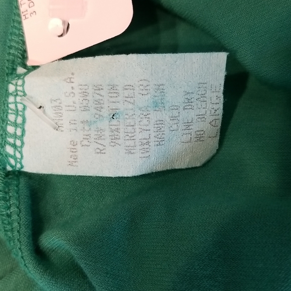 3 DOT Kelly Green Tank Top Large NWOT - Picture 5 of 5